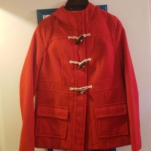 Red jacket